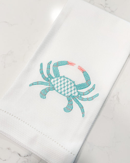Crab Hand Towel