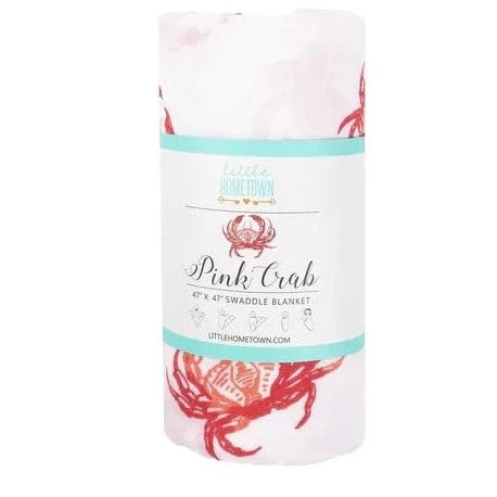 Pink Crab Swaddle